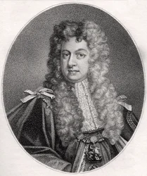 John Sheffield, gegraveerd door Paftanrini, illustratie uit 