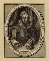 John Weever, Engelse dichter en antiquair (gravure)