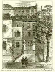 Huis van rechter Jeffreys in Duck Street