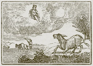 Jupiter en de ezel (gravure)