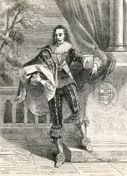 Koning Charles I (illustratie uit John Cassells Geïllustreerde Geschiedenis van Engeland)