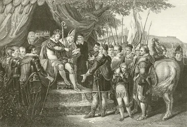 Koning Jan bekrachtigt Magna Charta