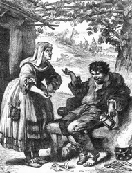 De getemde feeks (The Taming of the Shrew) - Illustratie in 