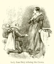 Lady Jane Grey weigert de Kroon