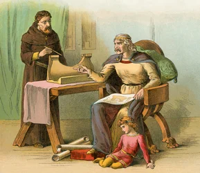 Laatste jaren van het bewind van koning Robert: Scheepsbouw