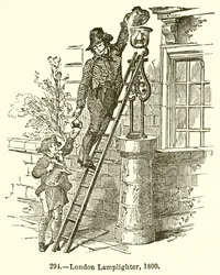 Londense Lantaarnopsteker, 1800