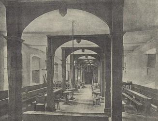 Onderste school (gravure)