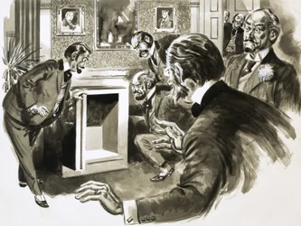 Madame Humbert zou een fortuin in diamanten hebben geërfd van haar man