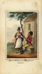 Man en vrouw uit Pruisisch Silezië