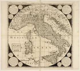 Kaart van Italië