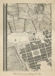 Kaart van het westen van Londen