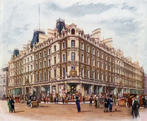 Marshall & Snelgrove, van Oxford Street en Vere Street