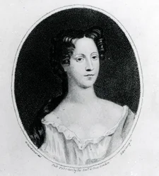 Mary Burwell, vrouw van Robert Walpole, prent gemaakt door W. Gardiner, 1802 (gravure)