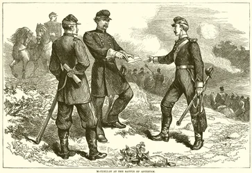 McClellan bij de Slag van Antietam
