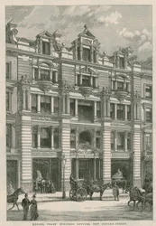 Kantoren van Messrs Pears, New Oxford Street, Londen