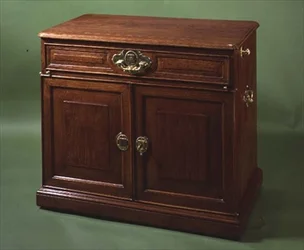 Metamorfisch schrijftafel, laat 18e eeuw