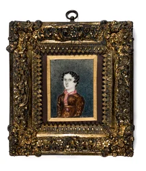 Miniatuur van Anne Lister van Shibden Hall