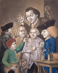 Vreugde en vriendschap, ca. 1770