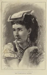Miss Clara-Louise Kellogg (gravure)