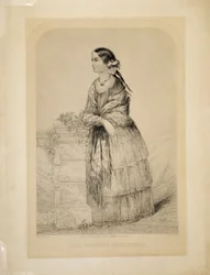 Miss Florence Nightingale: De Vriend van de Soldaten, gegraveerd door T.H. Ellis, uitgegeven door Ellis, 51 Jewin Street, City of London, 1 mei 1856