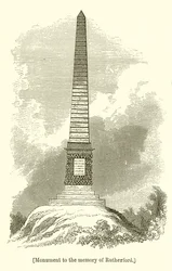 Monument ter nagedachtenis aan Rutherford