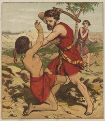 Mozes doodt de Egyptenaar