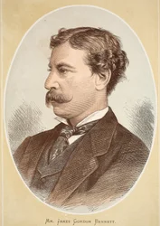 Mr James Gordon Bennett, illustratie uit De Geïllustreerde Editie van het Leven en de Ontdekkingen van David Livingstone door J. Ewing Richie, uitgegeven door A. Fullarton & Co., 1876
