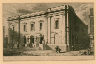 Nieuw Theatre Royal, Drury Lane, Londen; B Wyatt, Architect