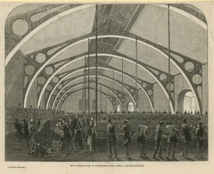 Nieuwe sorteerzaal bij het General Post Office