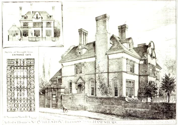No.17 Kelston, St. Johns Avenue, uit The Building News, 10 februari 1882