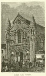 Notre Dame, Poitiers (gravure)