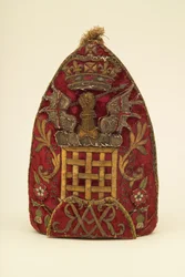 Grenadiersmuts van een officier, circa 1708