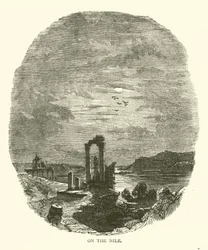 Aan de Nijl (gravure)