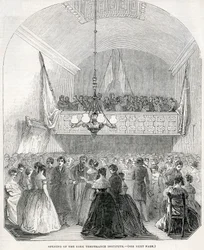 Opening van het Cork Temperance Institute, 1845