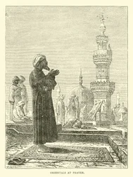 Oosterlingen in gebed