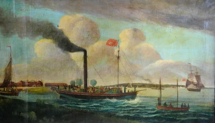 P.S. Royal Charter bij Barton waterside, c.1850