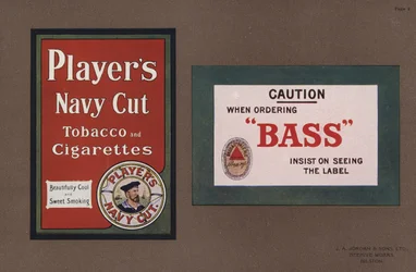 Pagina uit Jordans Enamelled Signs