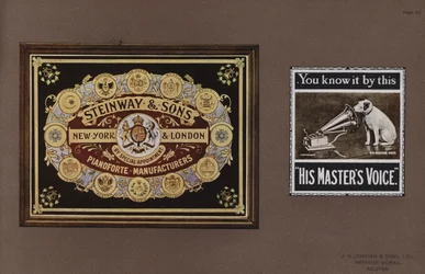 Pagina uit Jordans Enamelled Signs