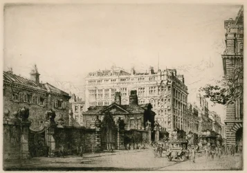 Piccadilly en Devonshire House, Londen