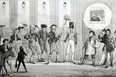 Arme bevroren tuiniers, 1820