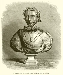 Portret naar het Masker van Tasso