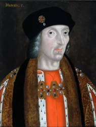Portret van koning Hendrik VII van Engeland