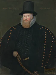 Portret van Henry, 1e Baron Norris, van Rycote, 1585