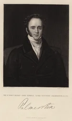 Portret van Henry John Temple