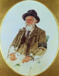 Portret van Melchior Anderegg