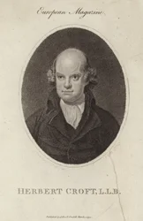 Portret van Sir Herbert Croft