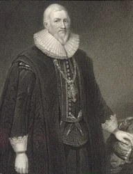 Portret van Sir Hugh Middleton, uit 