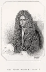 Portret van De Eerwaarde Robert Boyle