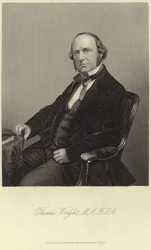 Portret van Thomas Wright