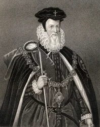 Portret van William Cecil, Lord Burghley, uit 